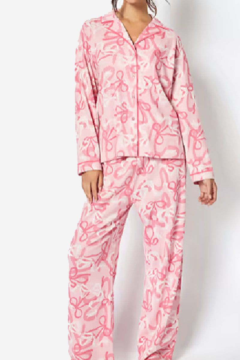 Printed Pajama Set