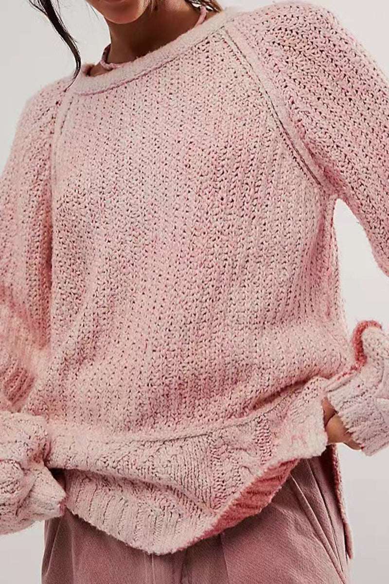 Layered Knit Sweater