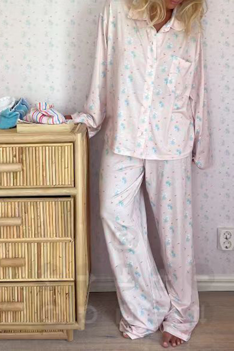 Two-Piece Relaxed Pajama Set