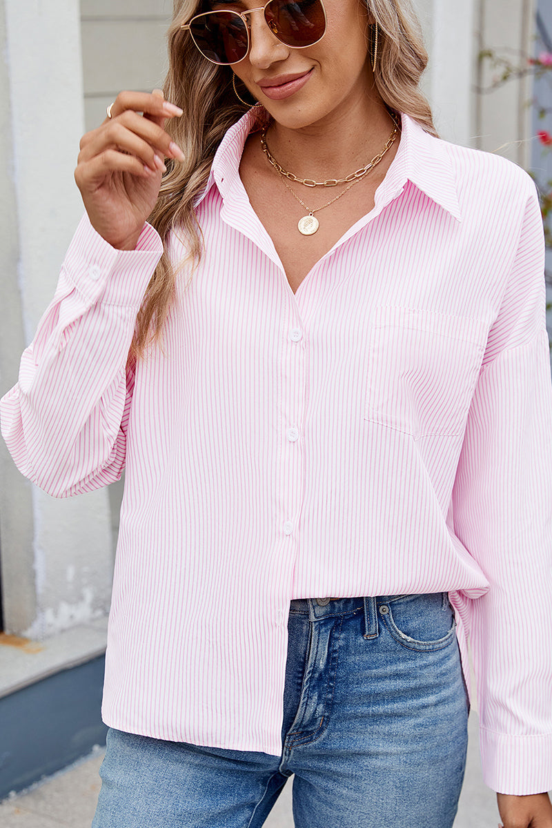 Striped Buttoned Shirt