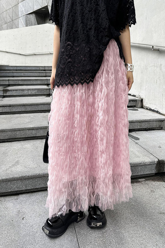 Organza Maxi Skirt