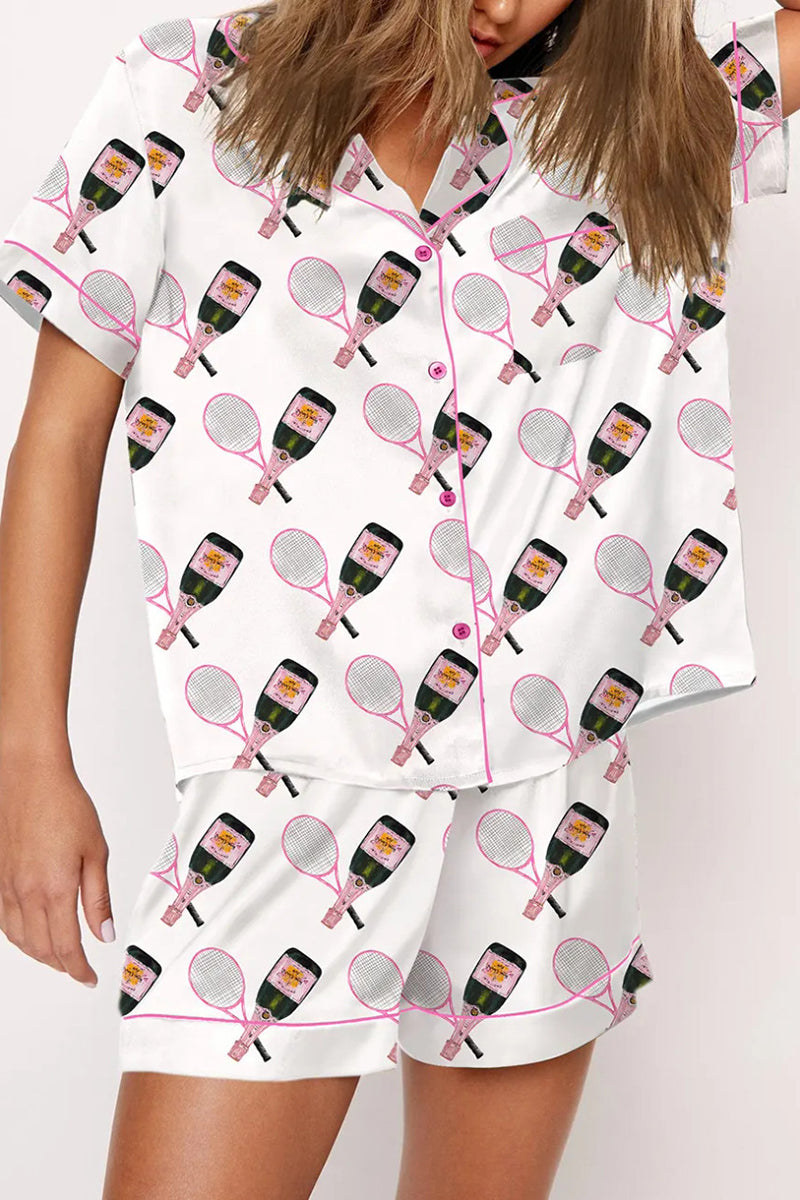 Printed Two-Piece Pajama Set