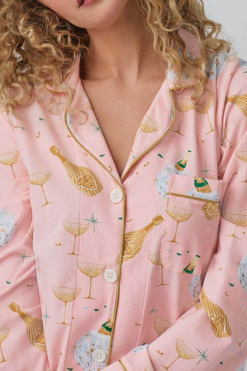 Printed Pajama Set