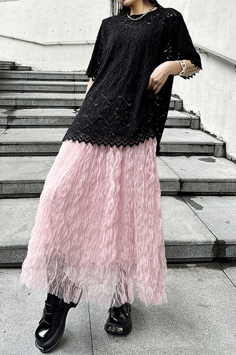 Organza Maxi Skirt