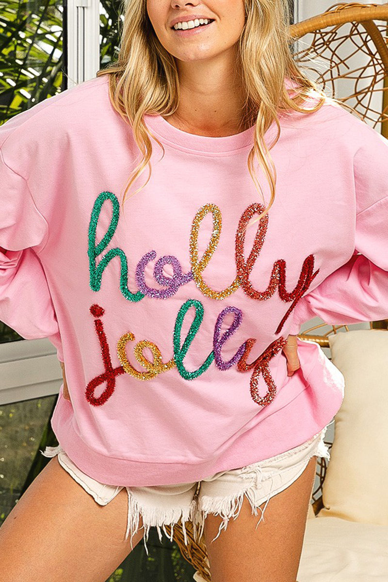 Holly Jolly Sequin Top