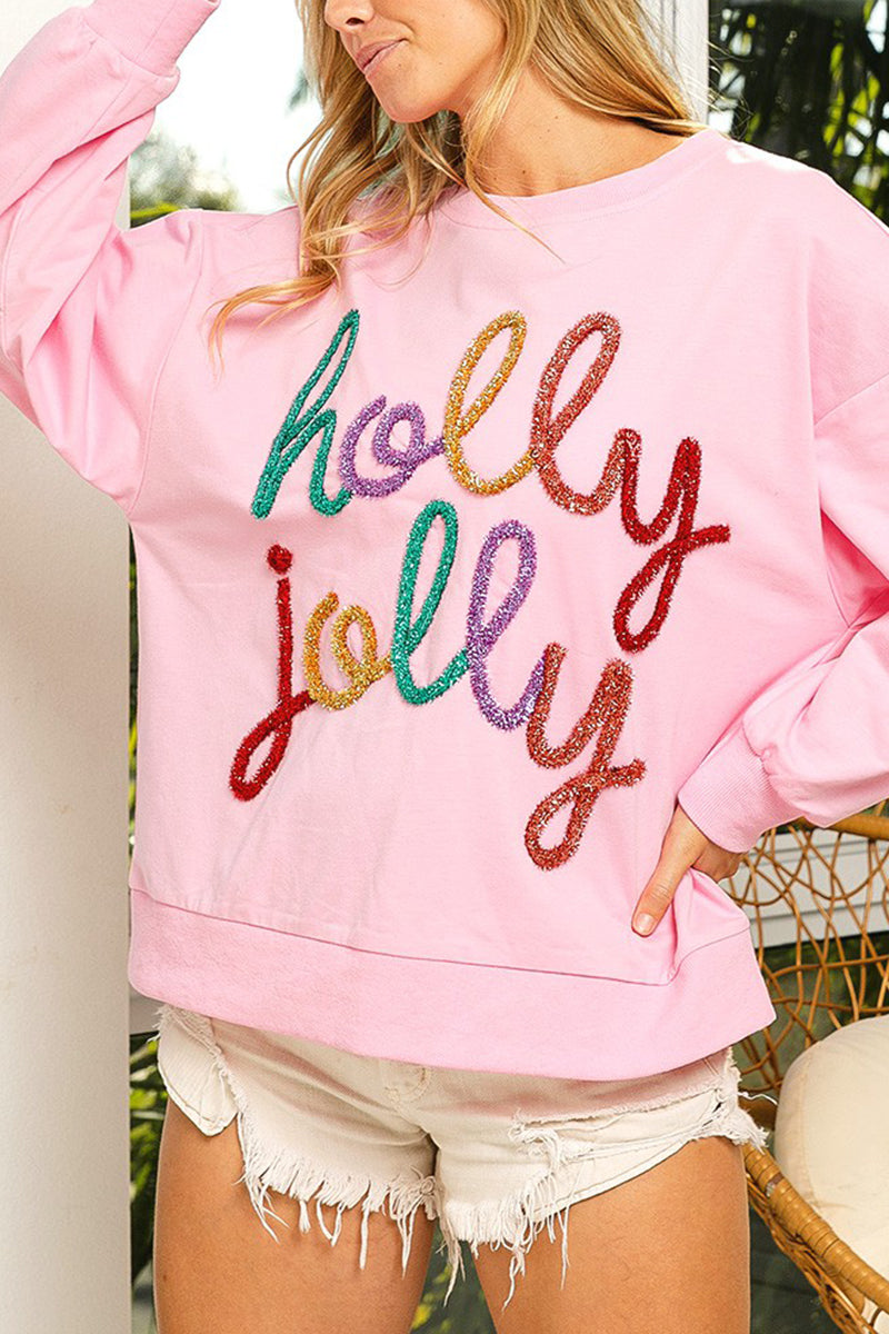 Holly Jolly Sequin Top