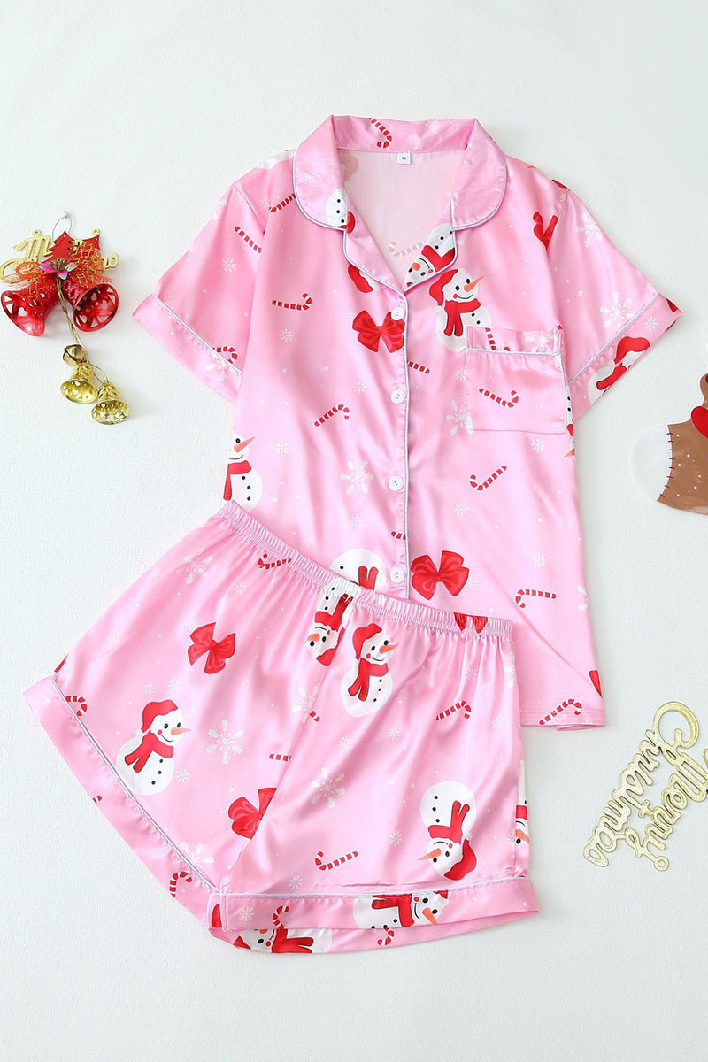 Holiday Print Pajama Set