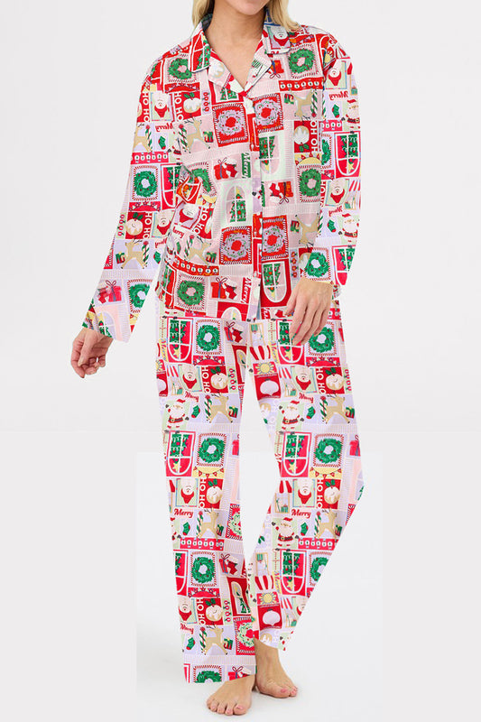 Holiday Print Pajama Set