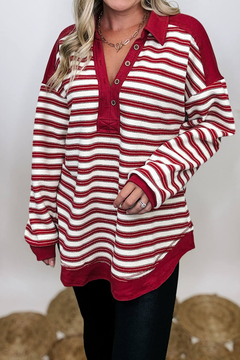 Striped Pullover Top