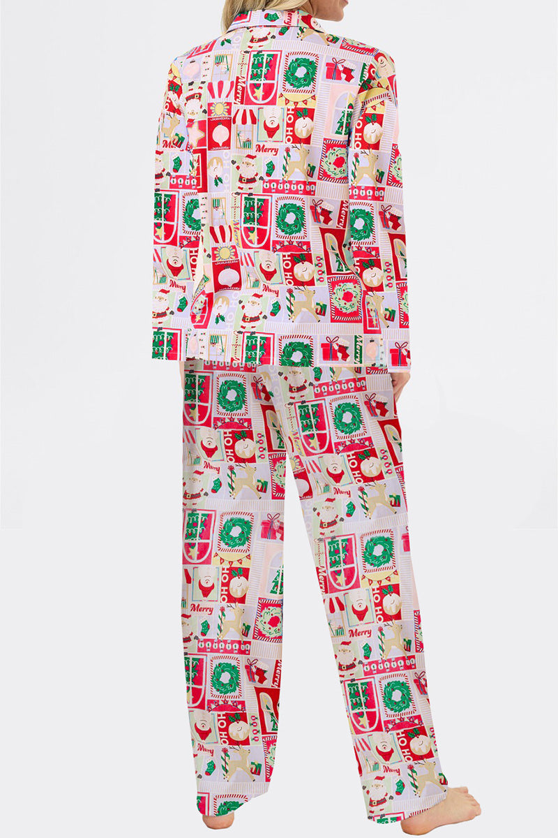 Holiday Print Pajama Set