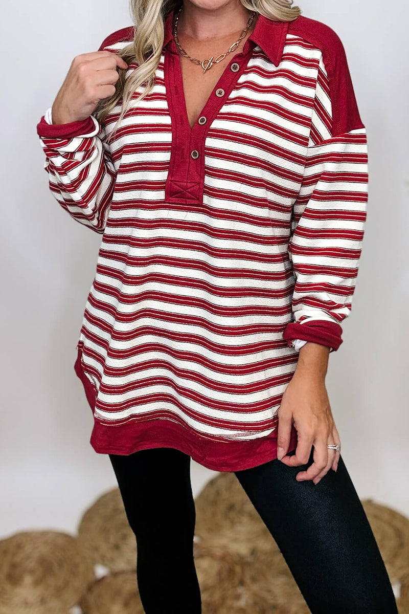 Striped Pullover Top