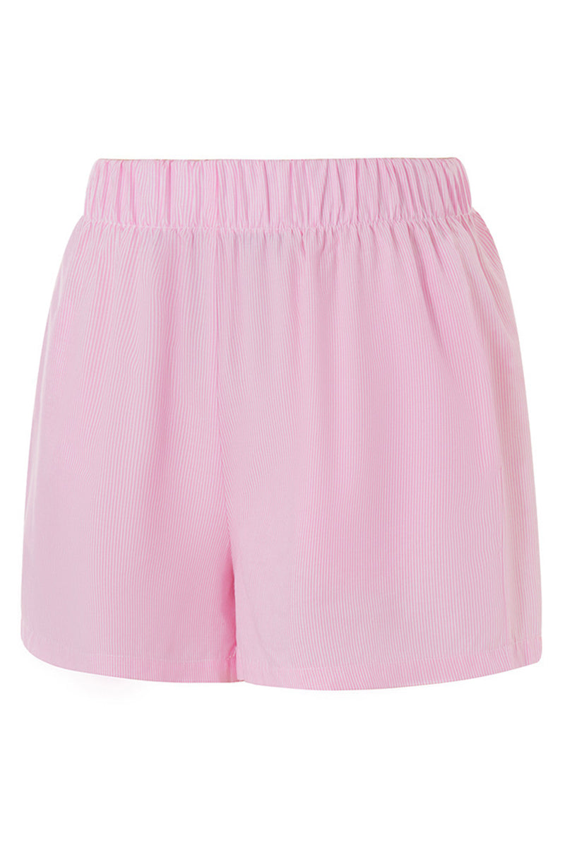 Elastic Waist Lounge Shorts