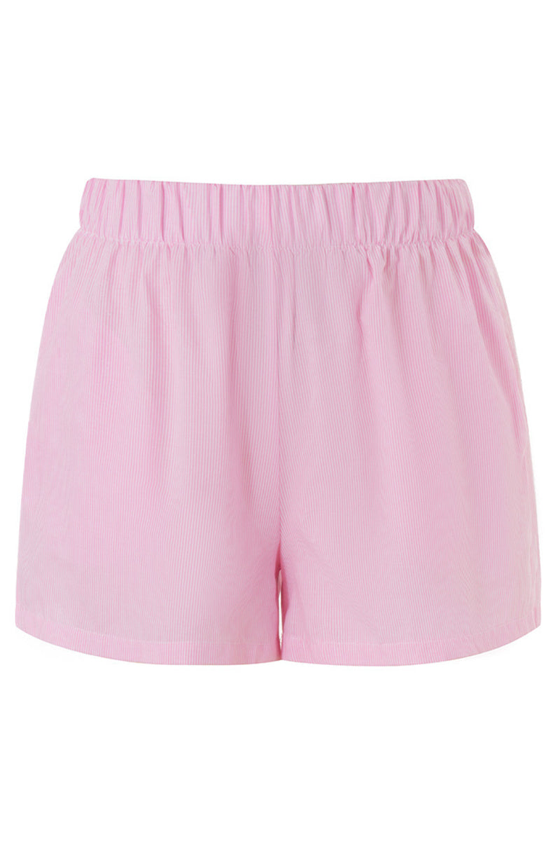 Elastic Waist Lounge Shorts