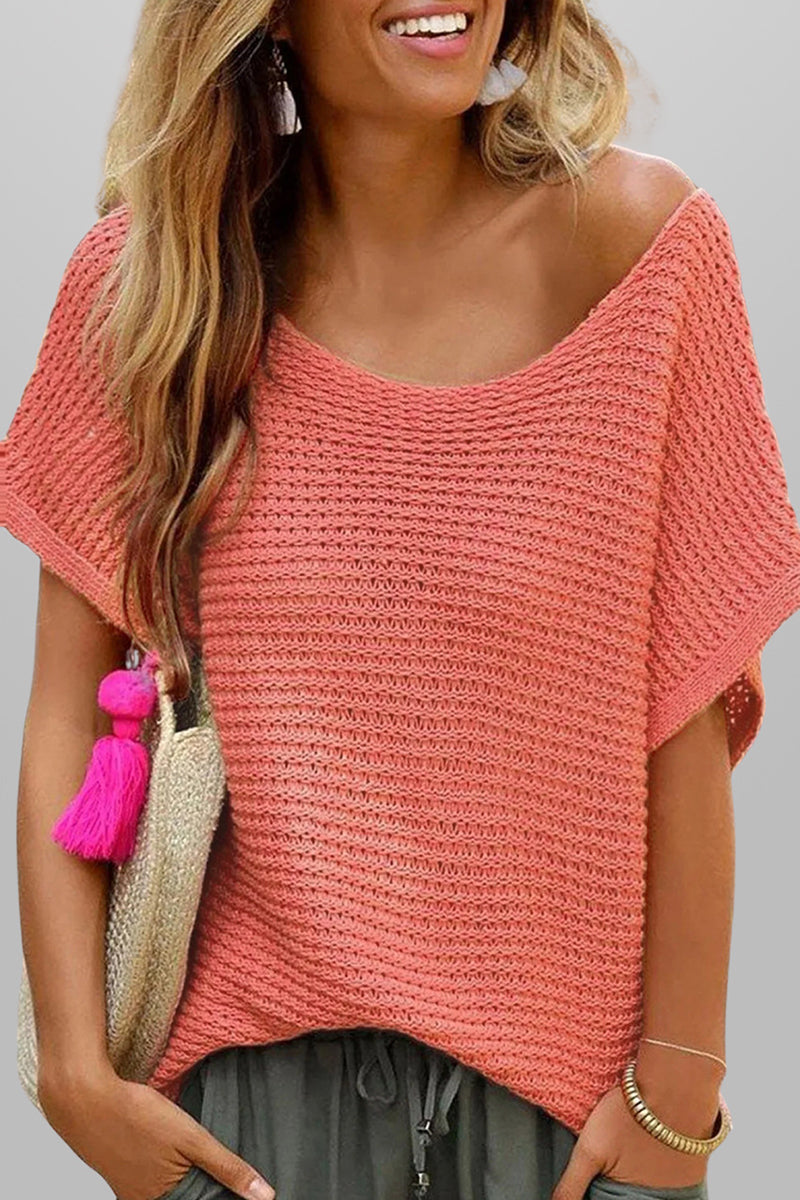 Loose Fit Knit Top