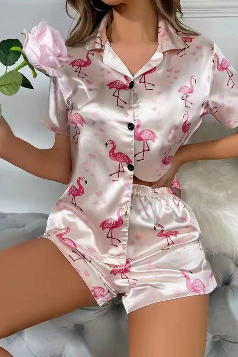 Printed Pajama Set