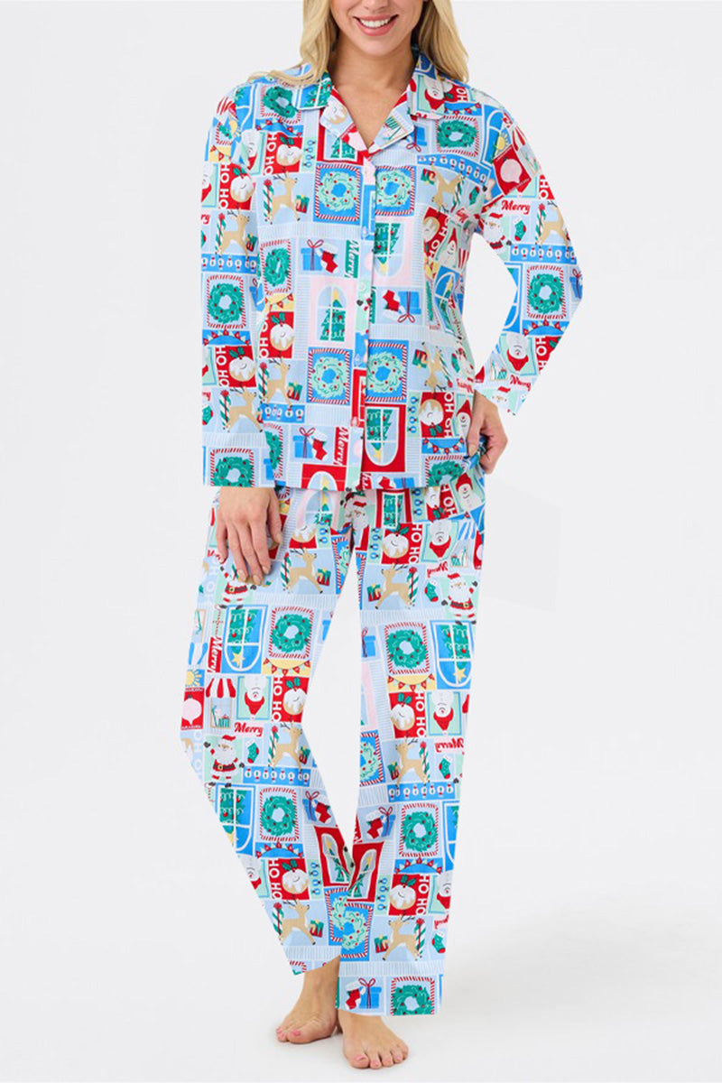 Holiday Print Pajama Set