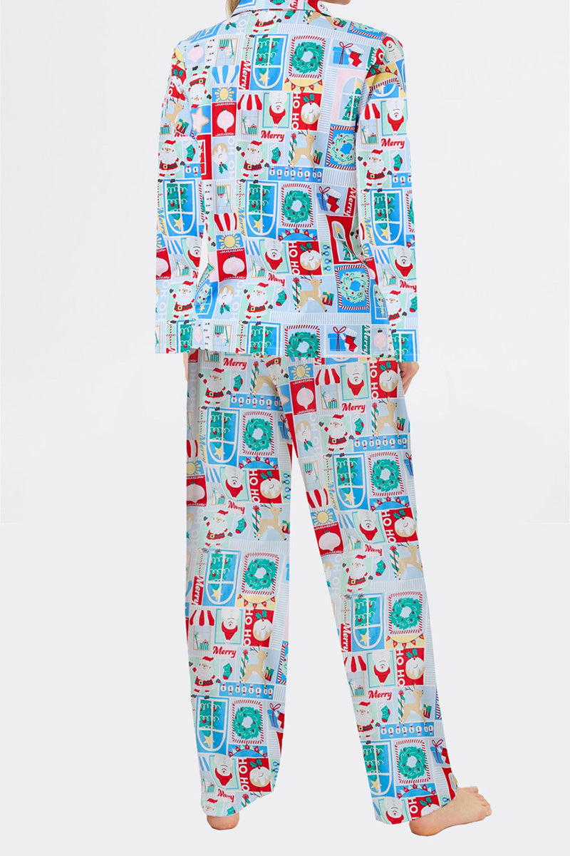 Holiday Print Pajama Set