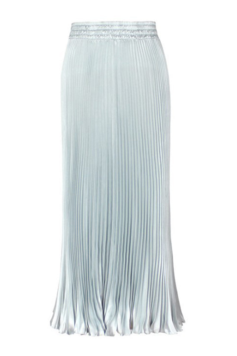 Pleated Midi Skirt