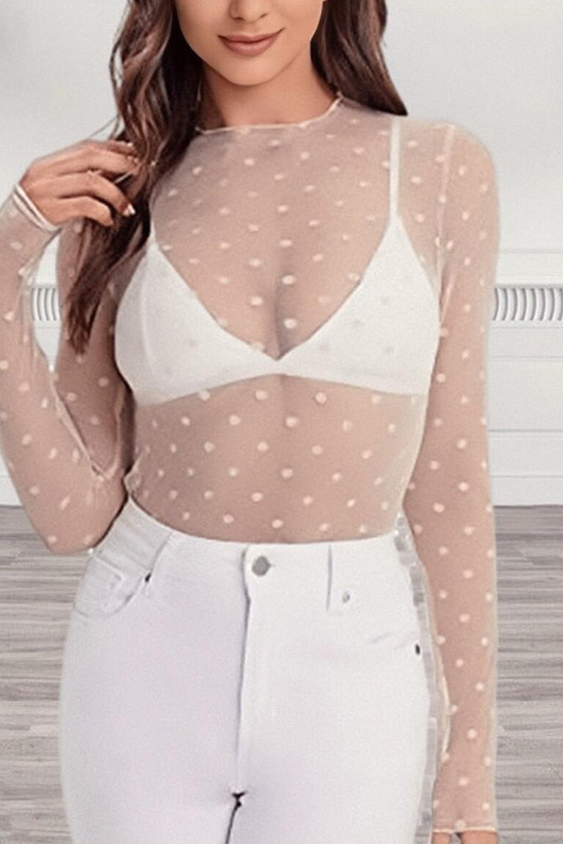 Sheer Mesh Top