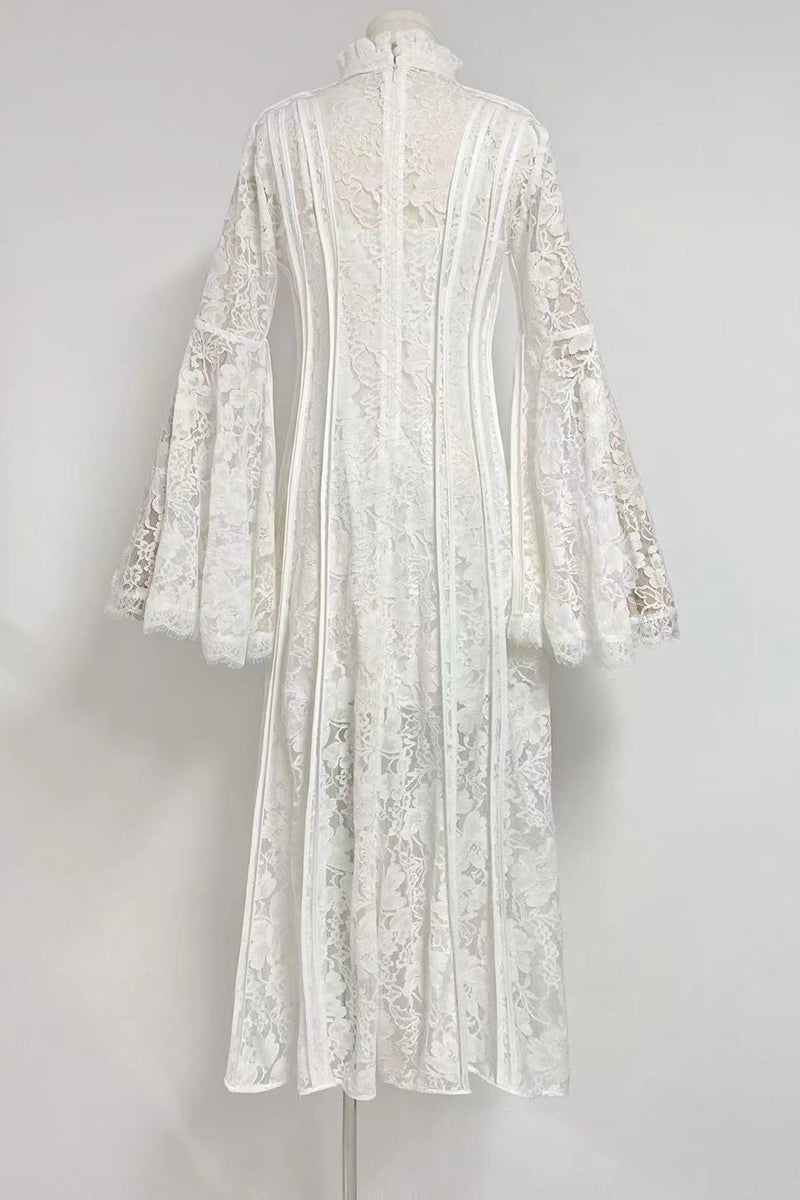 Long Sleeve Lace Maxi Dress