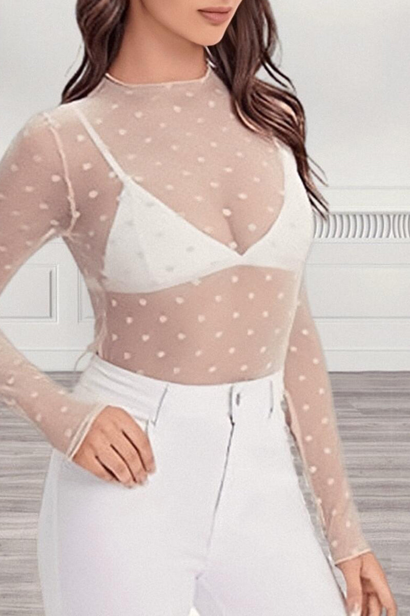 Sheer Mesh Top