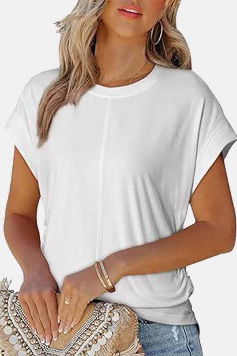 Casual Round Neck Tee