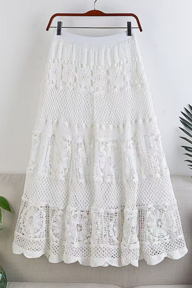 Crochet Maxi Skirt