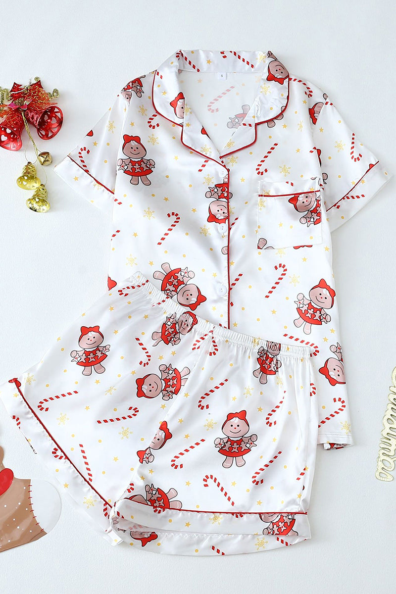 Holiday Print Pajama Set