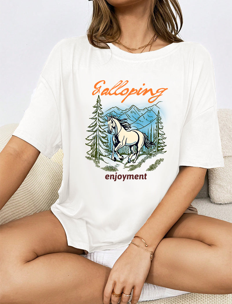 Galloping Horse Adventure Tee