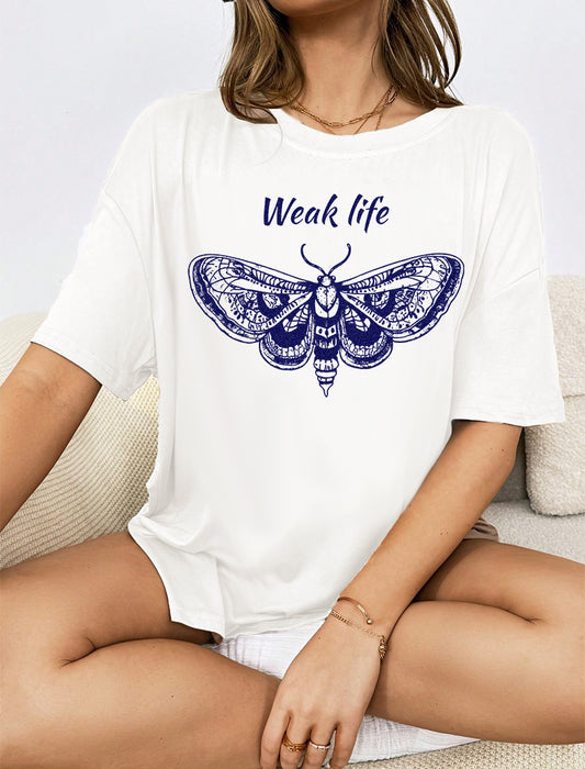 Butterfly  Graphic Statement Tee