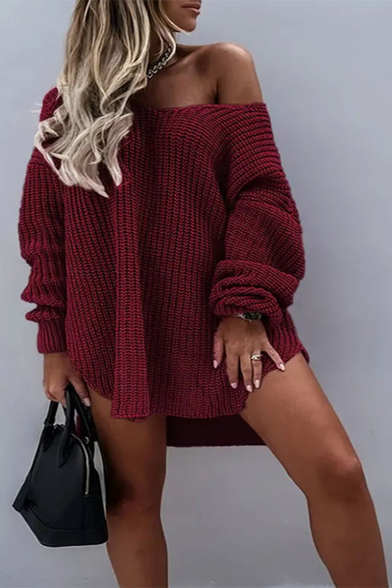 Oversized Knit Sweater