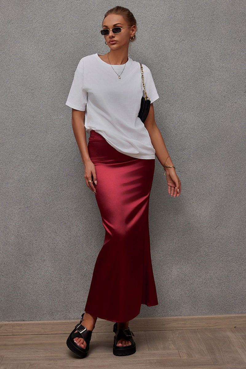 Sleek Maxi Skirt