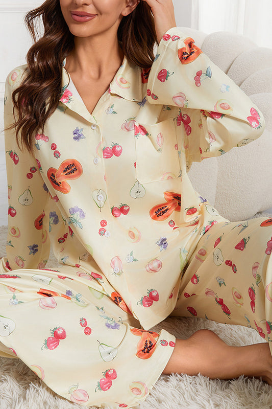 Two-Piece Relaxed Pajama Set